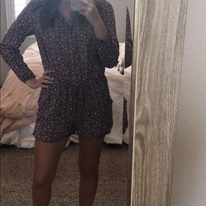 Patterned Romper